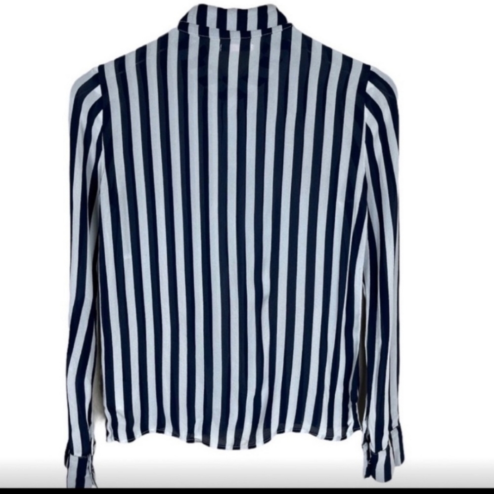 Reformation Striped Button Down Shirt